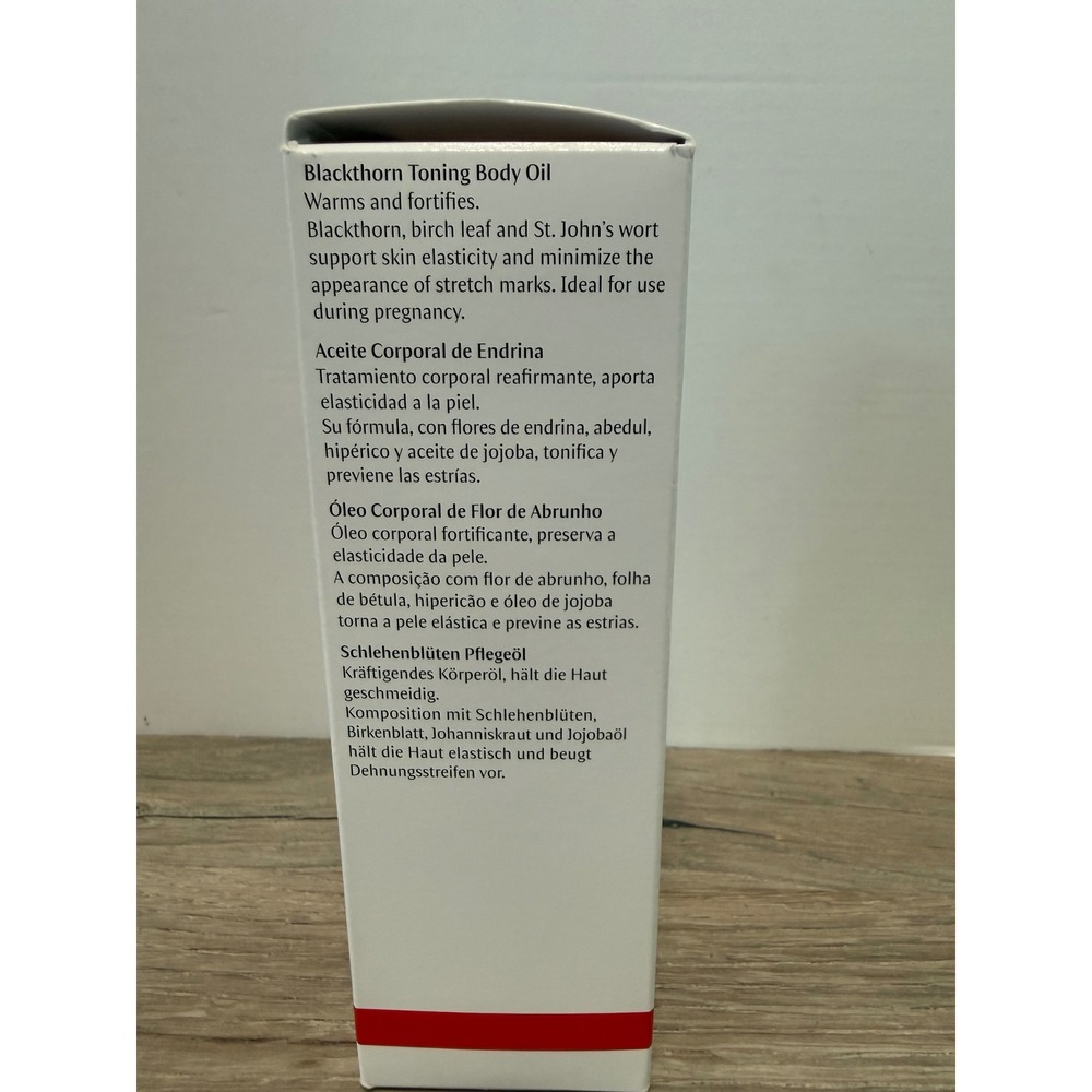Dr. Hauschka Blackthorn Toning Body Oil, 2.5 oz - Picture 4 of 5